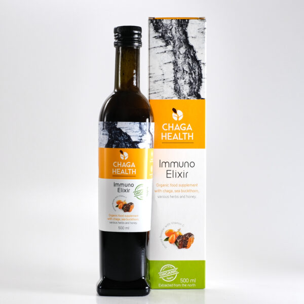 Immuno elixir Astelpaju 500ml Chaga OÜ